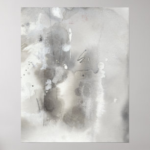 Mystische Objekte - grau Poster