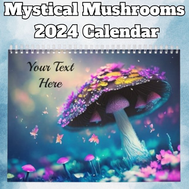 Mystische Pilze 2024 Kalender (Von Creator hochgeladen)