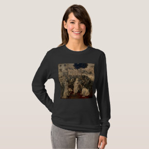Mystische Reverie: Leonardos Bewunderung des Magis T-Shirt