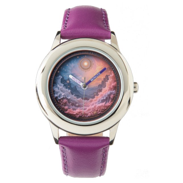 Mystische Scape Armbanduhr (Vorderseite)
