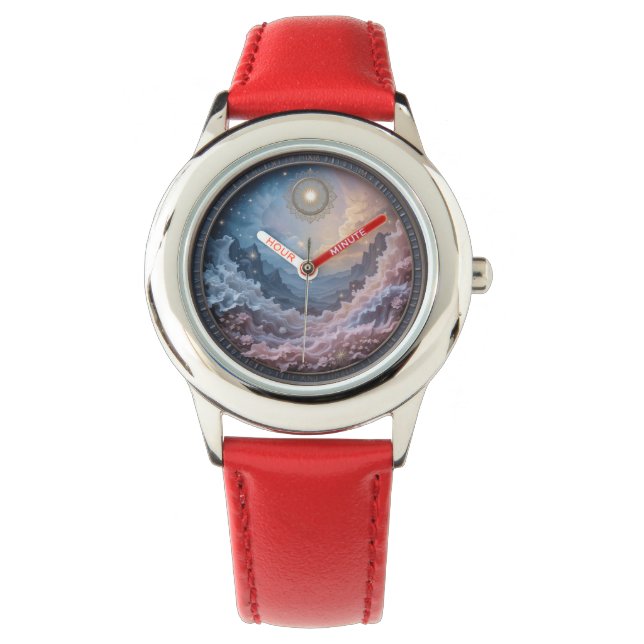 Mystische Scape Armbanduhr (Vorderseite)