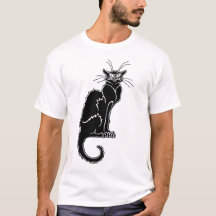 Mystische schwarze Katze – Silhouette des Schatten