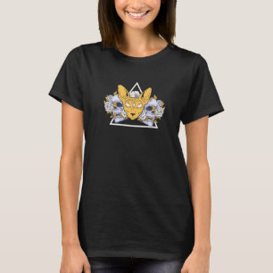Mystische Sphynx-Katze Drittes Auge Illuminati Kat T-Shirt