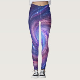Mystische Spiralgalaxie Wirbel Leggings