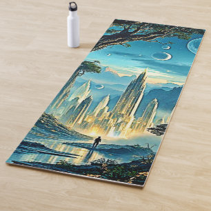 Mystische Stadtträume Yogamatte