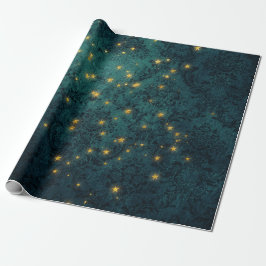 Mystische Sterne Geschenkpapier