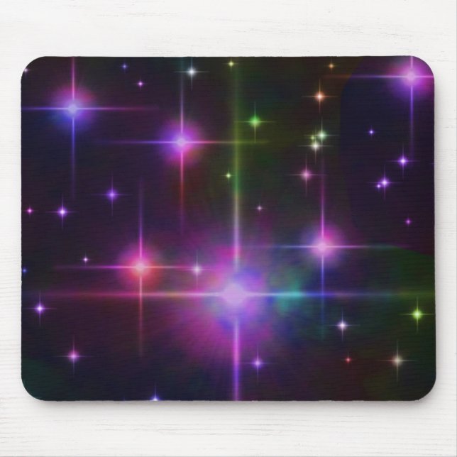 Mystische Sterne Mousepad (Vorne)