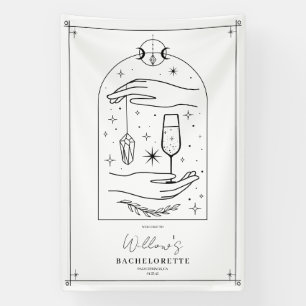 Mystische Tarotkarte Junggesellinnenabschied Banner