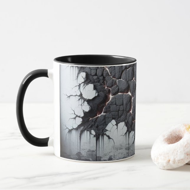 Mystische Waldtasse  Tasse (Mit Donut)