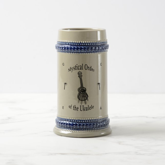 Mystischer Auftrag des Ukulele Bierglas (Mittel)
