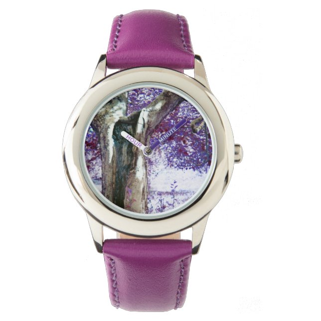 Mystischer Baum Armbanduhr (Vorderseite)