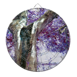 Mystischer Baum Dartscheibe