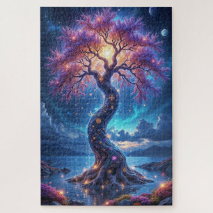 Mystischer Baum des Lebens und Himmelsgarten