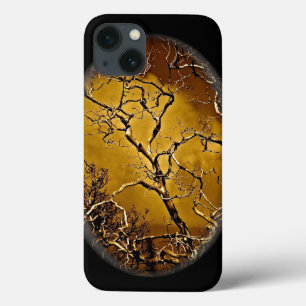 MYSTISCHER BAUM MIT BLOSSEN NIEDERLASSUNGEN iPhone 13 HÜLLE