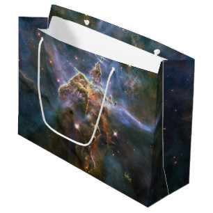 Mystischer Berg in Carina Nebula Hubble Space Große Geschenktüte