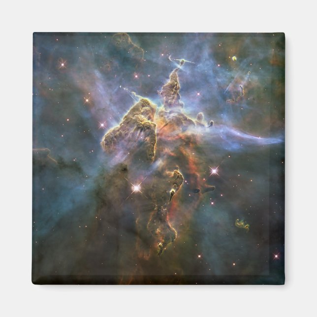 Mystischer Berg in Carina Nebula Hubble Space Magnet (Vorne)