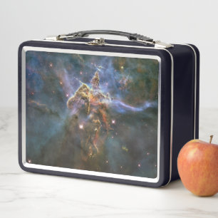 Mystischer Berg in Carina Nebula Hubble Space Metall Brotdose