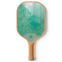 Mystischer Chic geschichteter Jade-Teal-Grün 