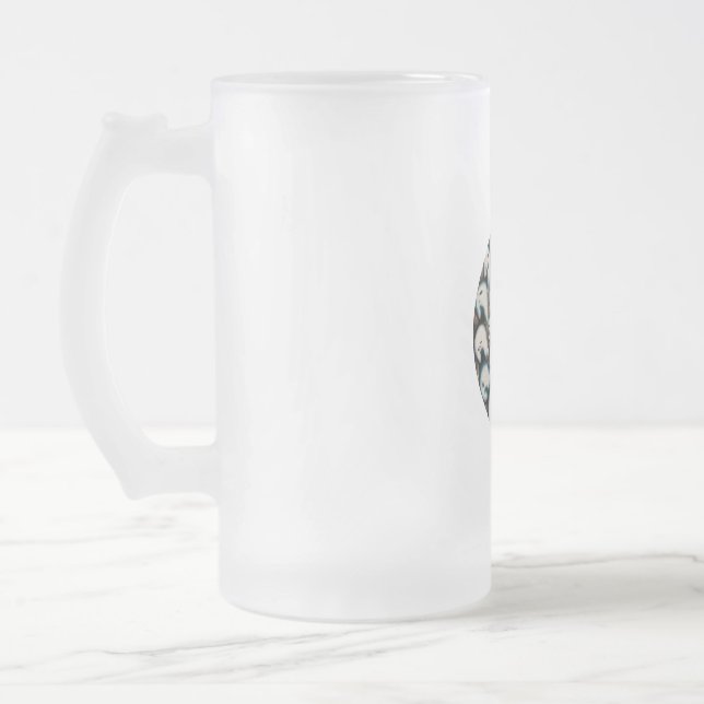 Mystischer Drink Mattglas Bierglas (Links)