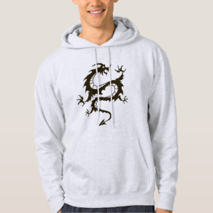 Mystischer Feuerdrache   Fantasy Art Illustration Hoodie