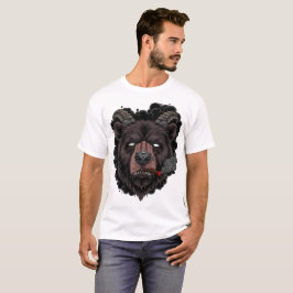 Mystischer gehörnter Bär  T-Shirt