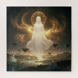 Mystischer Geist in unbekanntem Universum