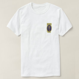 Mystischer goldener Schlüssel & Blühen: Elegantes T-Shirt