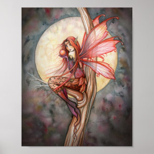 Mystischer Herbstfee Poster