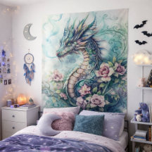 Mystischer Lotus-Drache