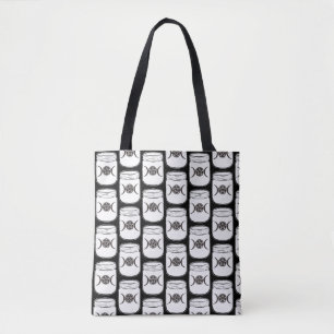 Mystischer Magie-Monde-Dreifaltigkeitsgöttin-Mason Tasche