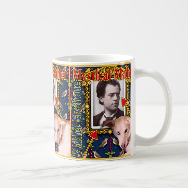 Mystischer Mahler Kaffeetasse (Rechts)