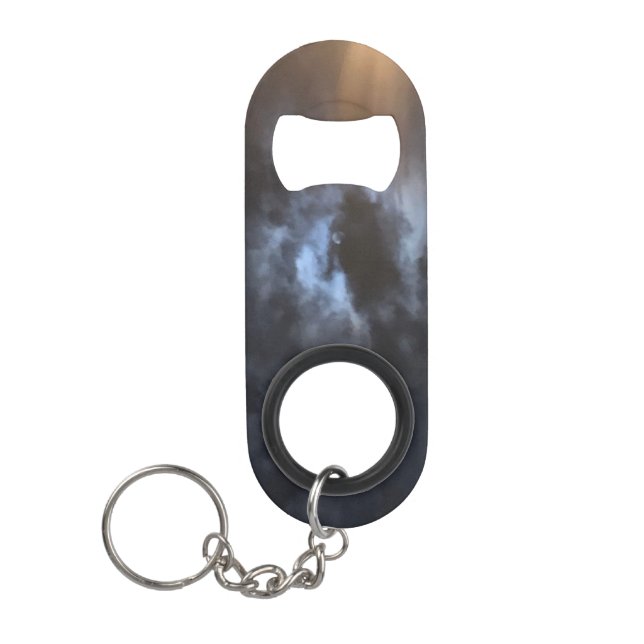 Mystischer Mond Mini Flaschenöffner (Vorderseite)