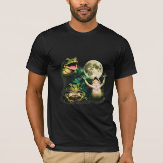 Mystischer Mondfrosch Surreal Vintage T-Shirt
