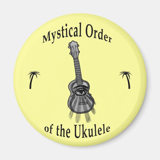 Mystischer Orden der Ukulele Magnet (Vorne)