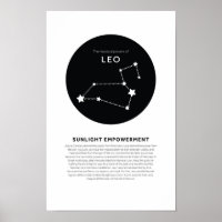 Mystischer Power von Leo Astrology Star Sign Zodia