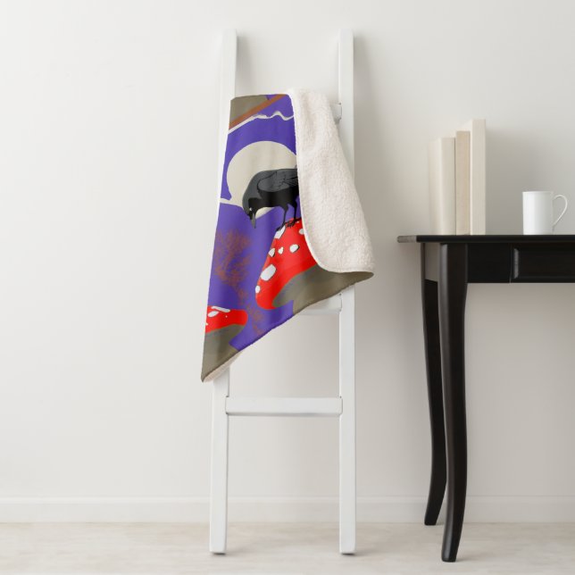 Mystischer Rabe Sherpadecke (Beispiel)