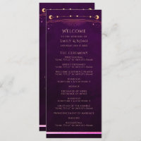 Mystischer Regenbogen Deep Plum Sun Moon Astronomi