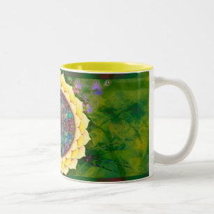 Mystischer Segen Zweifarbige Tasse