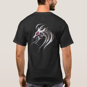 Mystischer Silberdrache T-Shirt