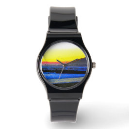 Mystischer Sonnenuntergang Armbanduhr