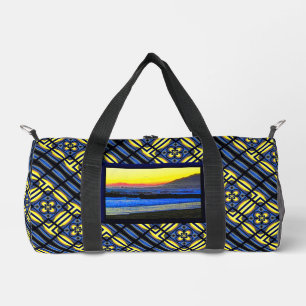 Mystischer Sonnenuntergang Duffle Bag