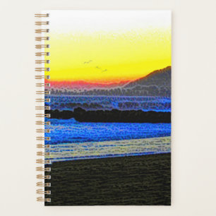 Mystischer Sonnenuntergang Planer