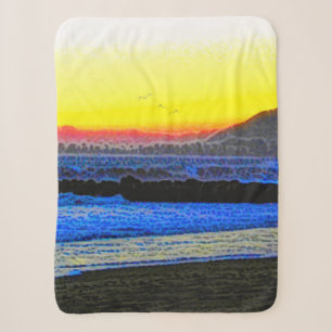 Mystischer Sonnenuntergang Sherpadecke