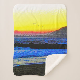 Mystischer Sonnenuntergang Sherpadecke
