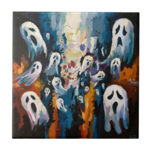 Mystischer Stand Fliese