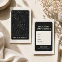 Mystischer Tarot-Hand-Himmels-Termin-Erinnerung