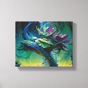 Mystischer Twist Leinwanddruck