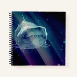 Mystischer Unterwasserhai Notizbuch