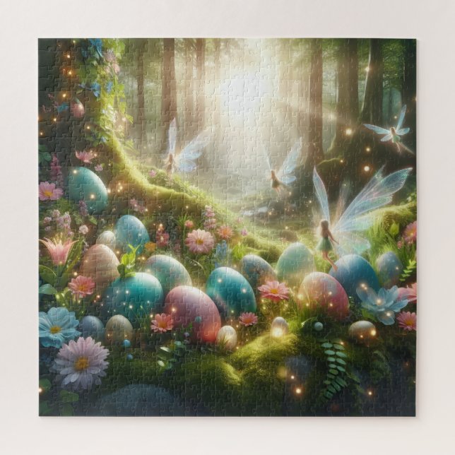 Mystischer Wald Fee Magischer Frühling Eier (Vertikal)