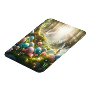 Mystischer Wald Fee Magischer Frühling Eier Magnet